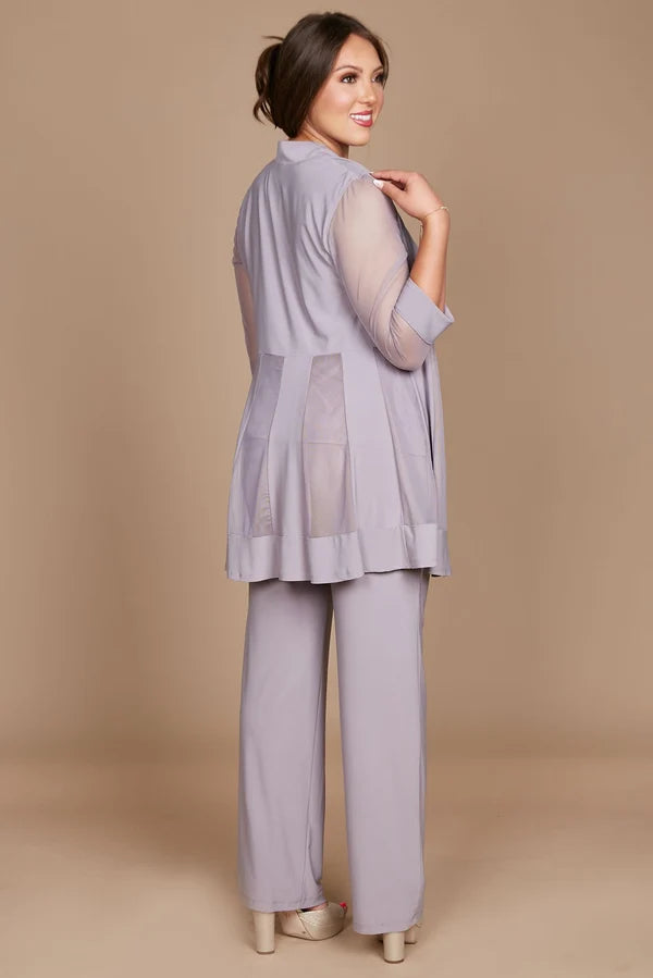 Mother Of The Bride Pant Suit Plus Size R&M Richards 8764W