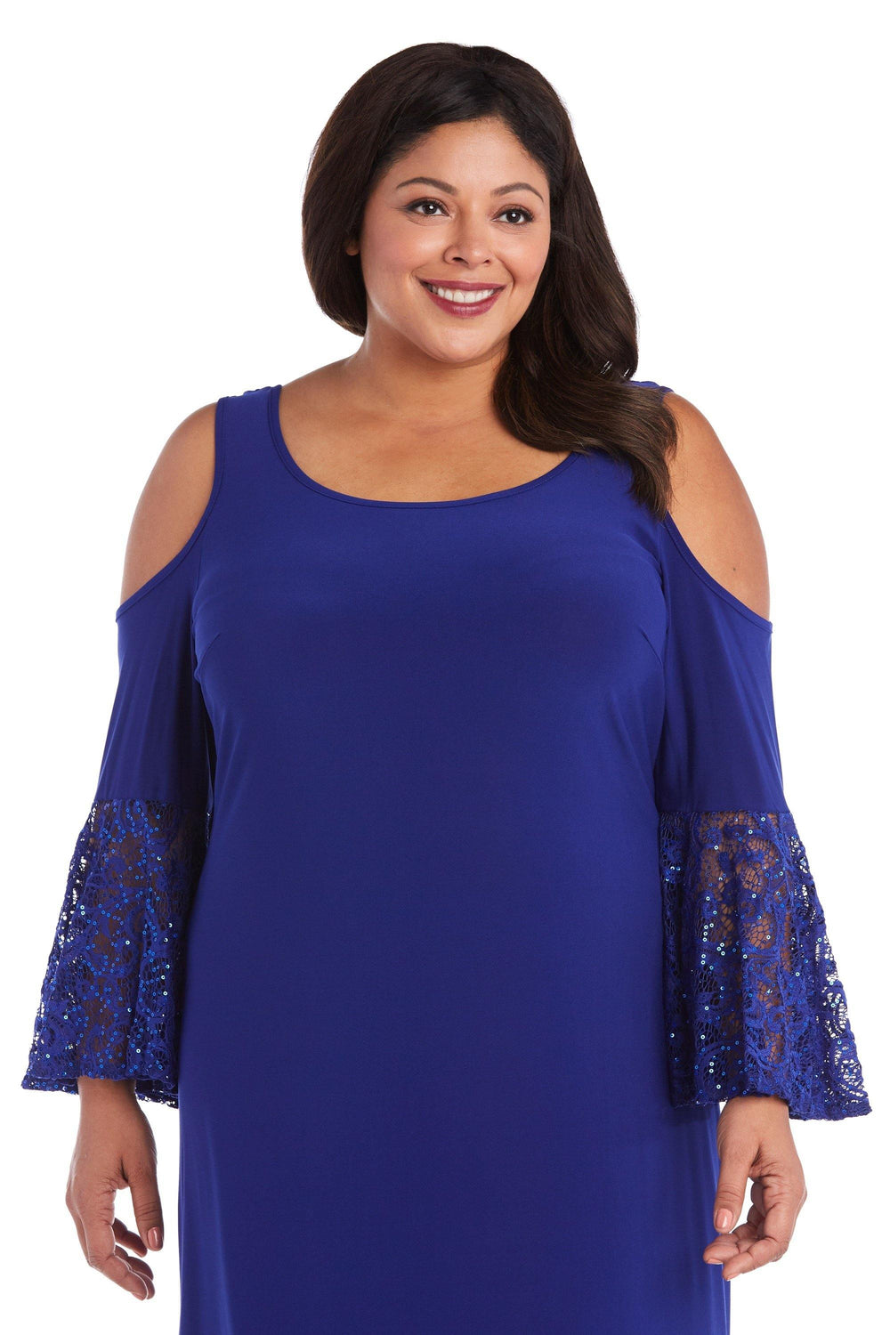 R&M Richards Plus Size Short Dress 8942W - The Dress Outlet