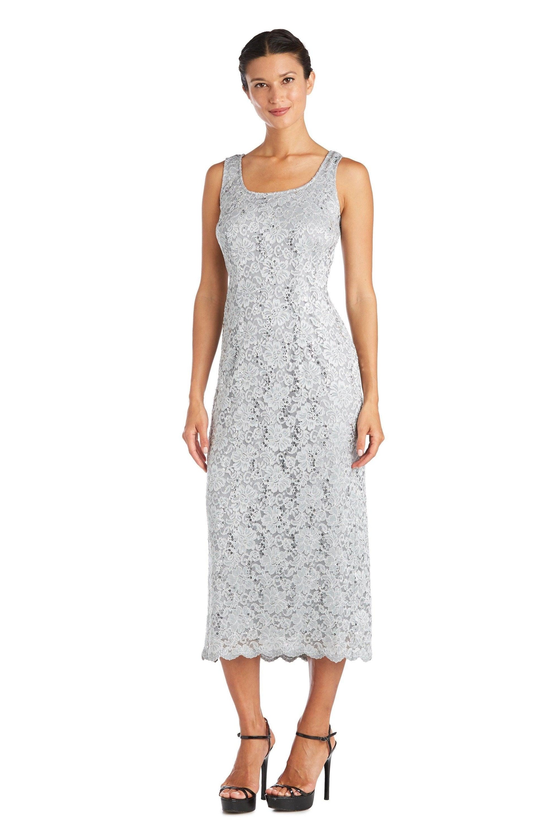 R&M Richards 9896 Long Mother Of The Bride Jacket Dress