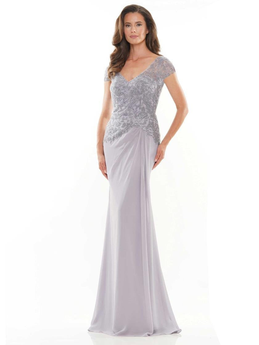 Rina di Montella Beaded Long Formal Dress 2743 - The Dress Outlet
