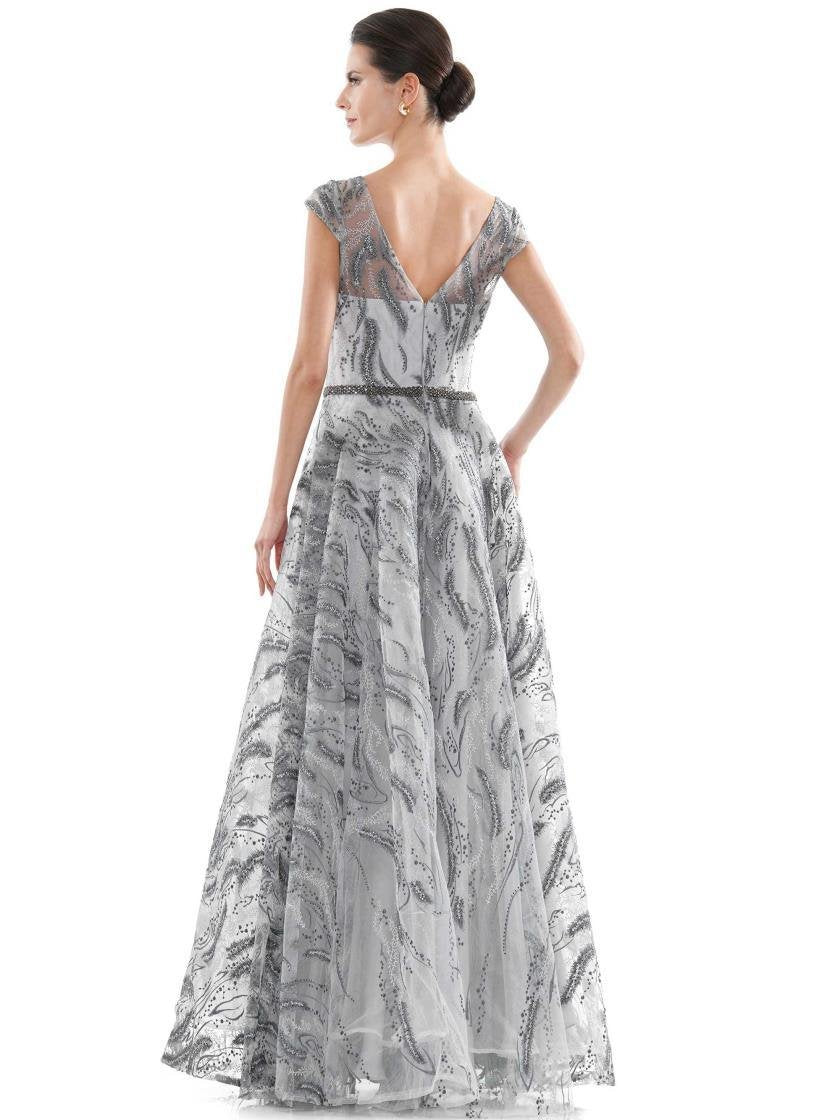 Rina di Montella Embroidery Long Dress 2722 - The Dress Outlet