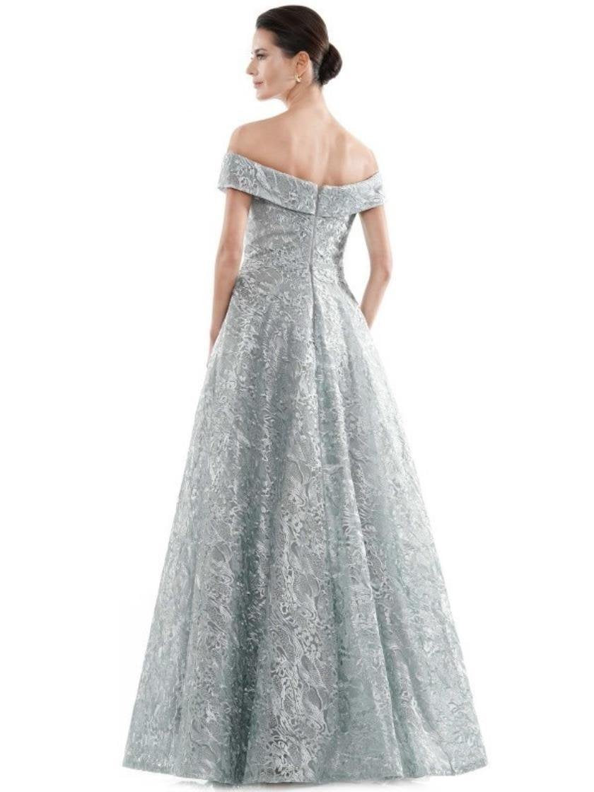 Rina di Montella Formal Off Shoulder Long Gown 2715 - The Dress Outlet