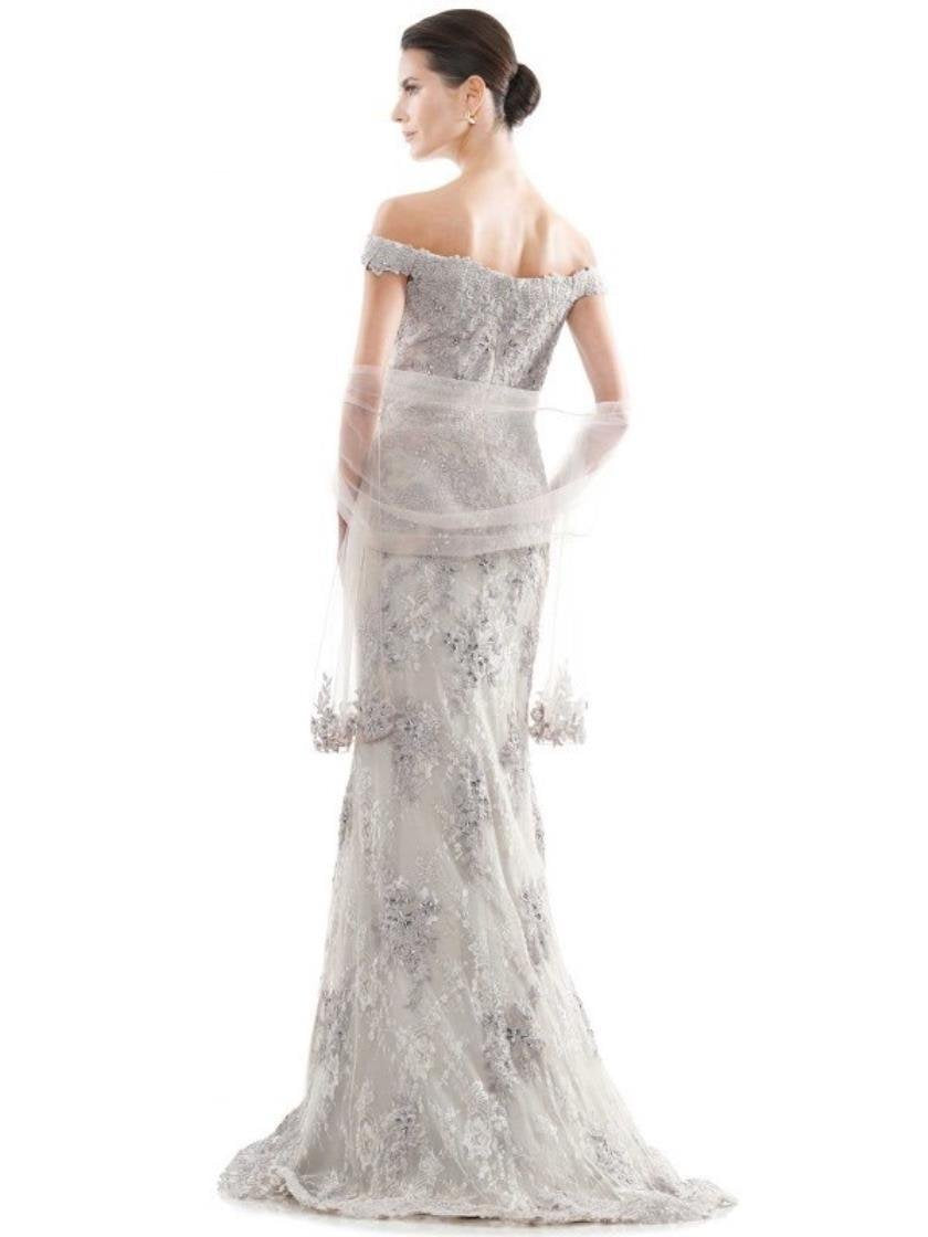 Rina di Montella Long Formal Beaded Dress 2711 - The Dress Outlet