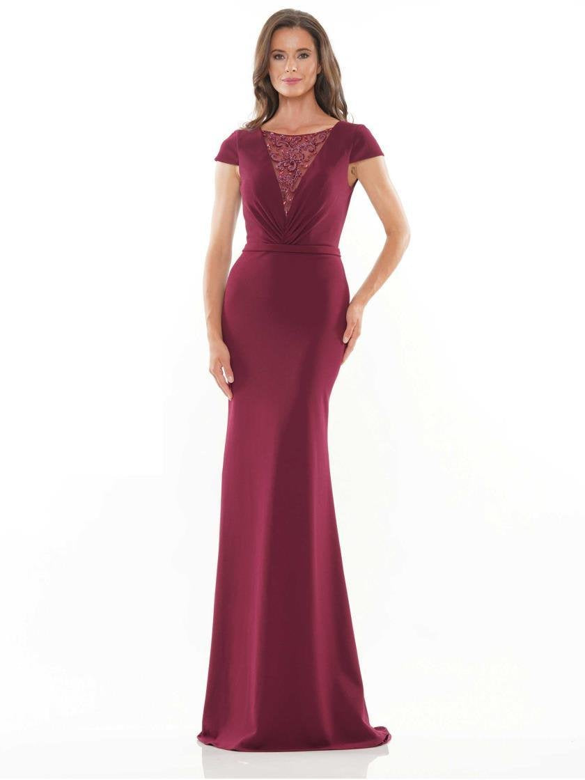 Rina di Montella Long Formal Beaded Dress 2729 - The Dress Outlet