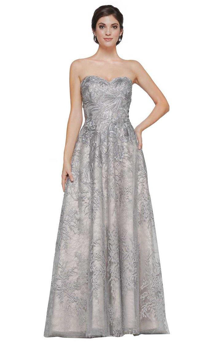 Rina Di Montella Long Formal Dress - The Dress Outlet