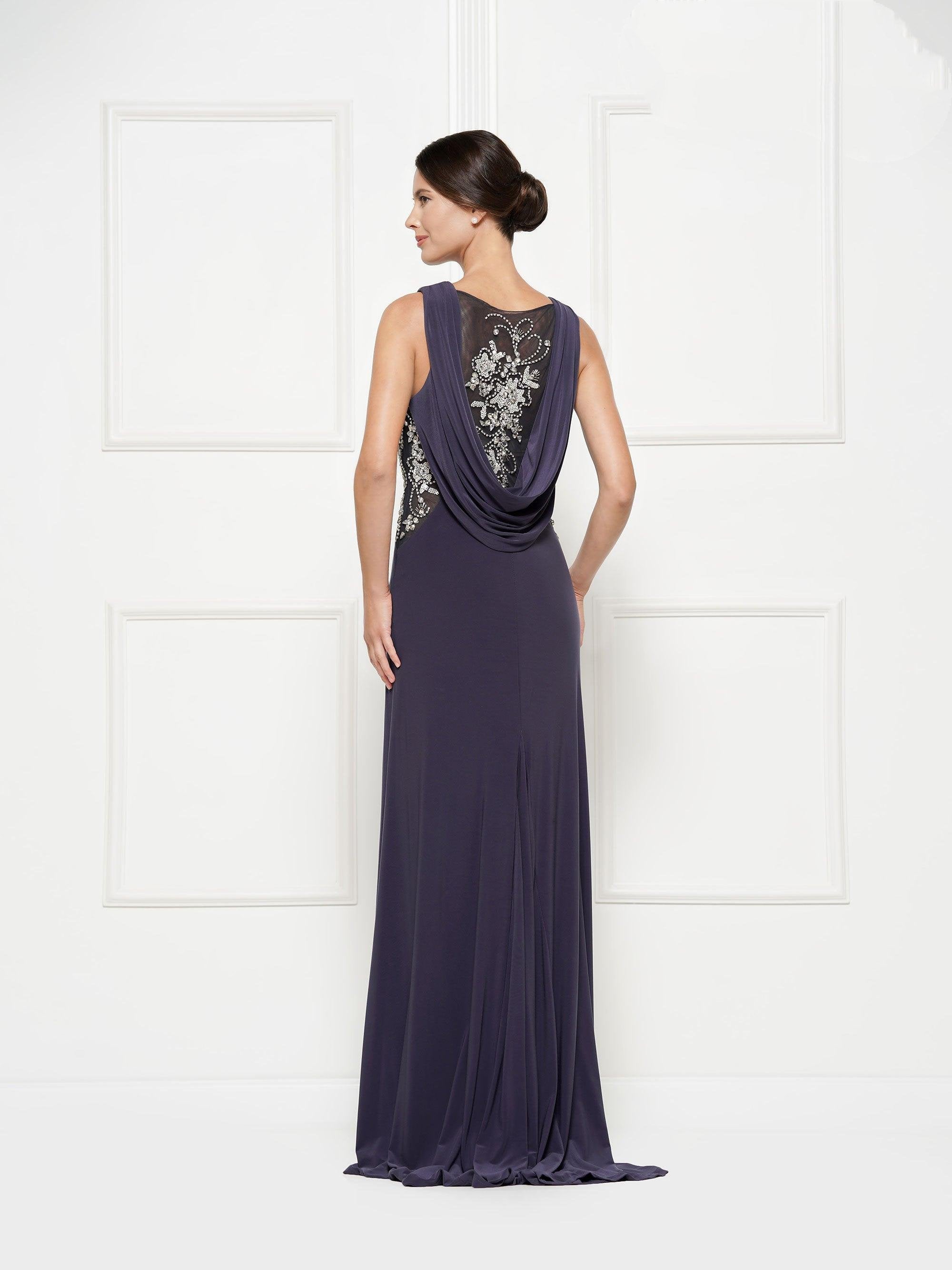 Rina Di Montella Long Formal Fitted Dress 2029 - The Dress Outlet