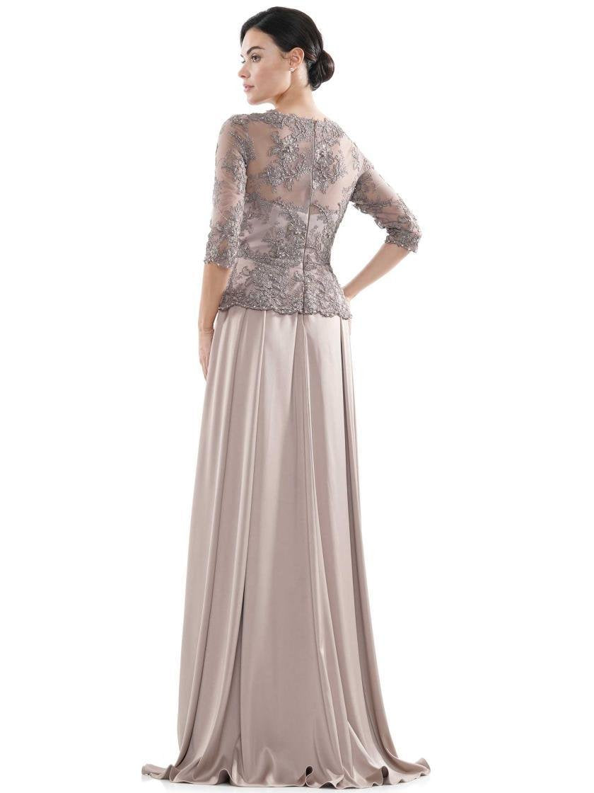 Rina di Montella Long Formal Long Sleeve Dress 2720 - The Dress Outlet
