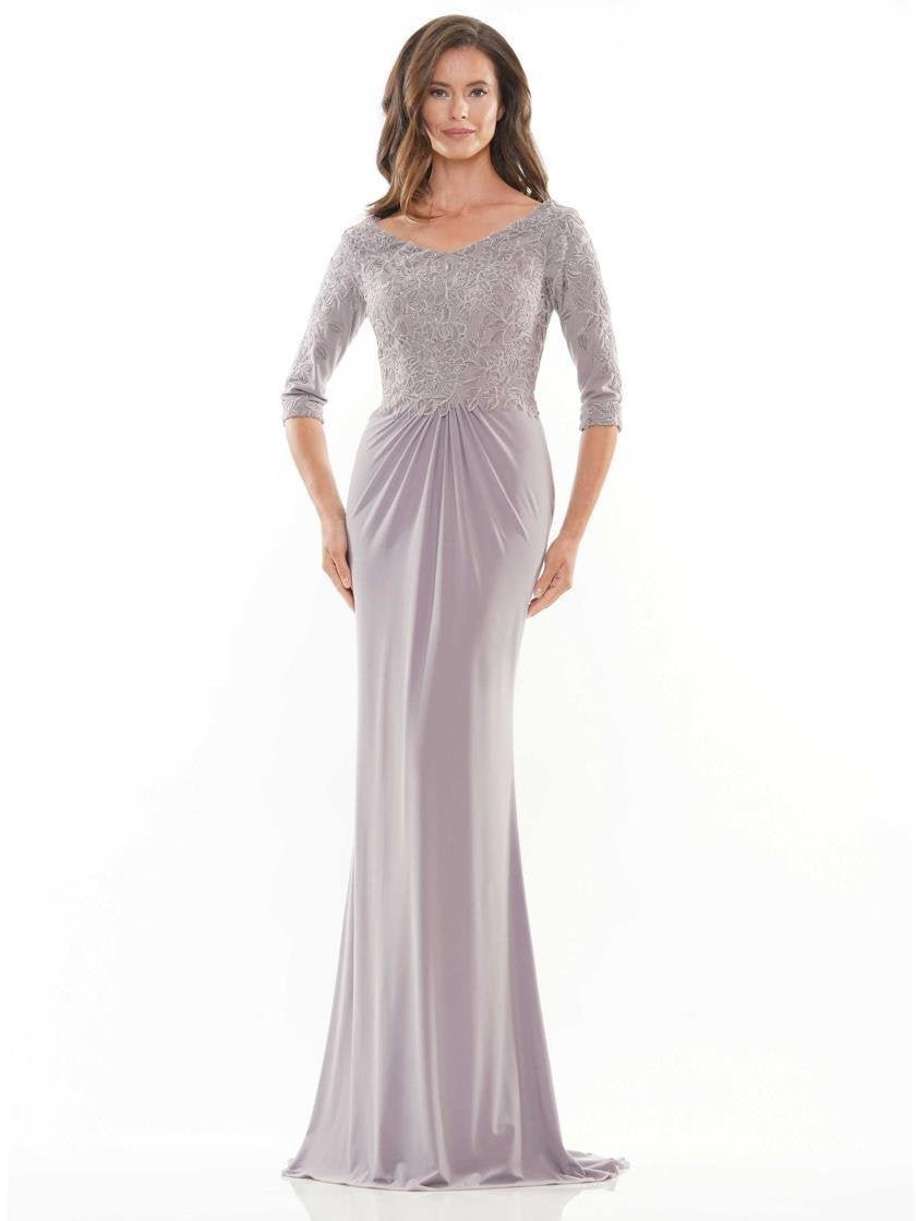 Rina di Montella Long Jersey Fit Dress 2731 - The Dress Outlet