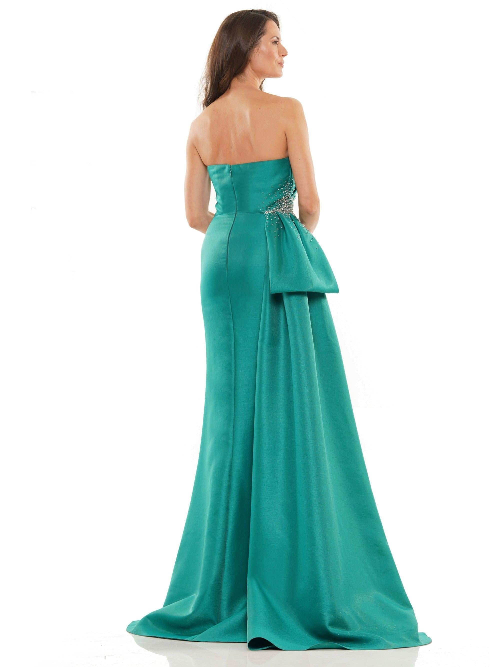 Rina di Montella Long Strapless Formal Dress 2750 - The Dress Outlet