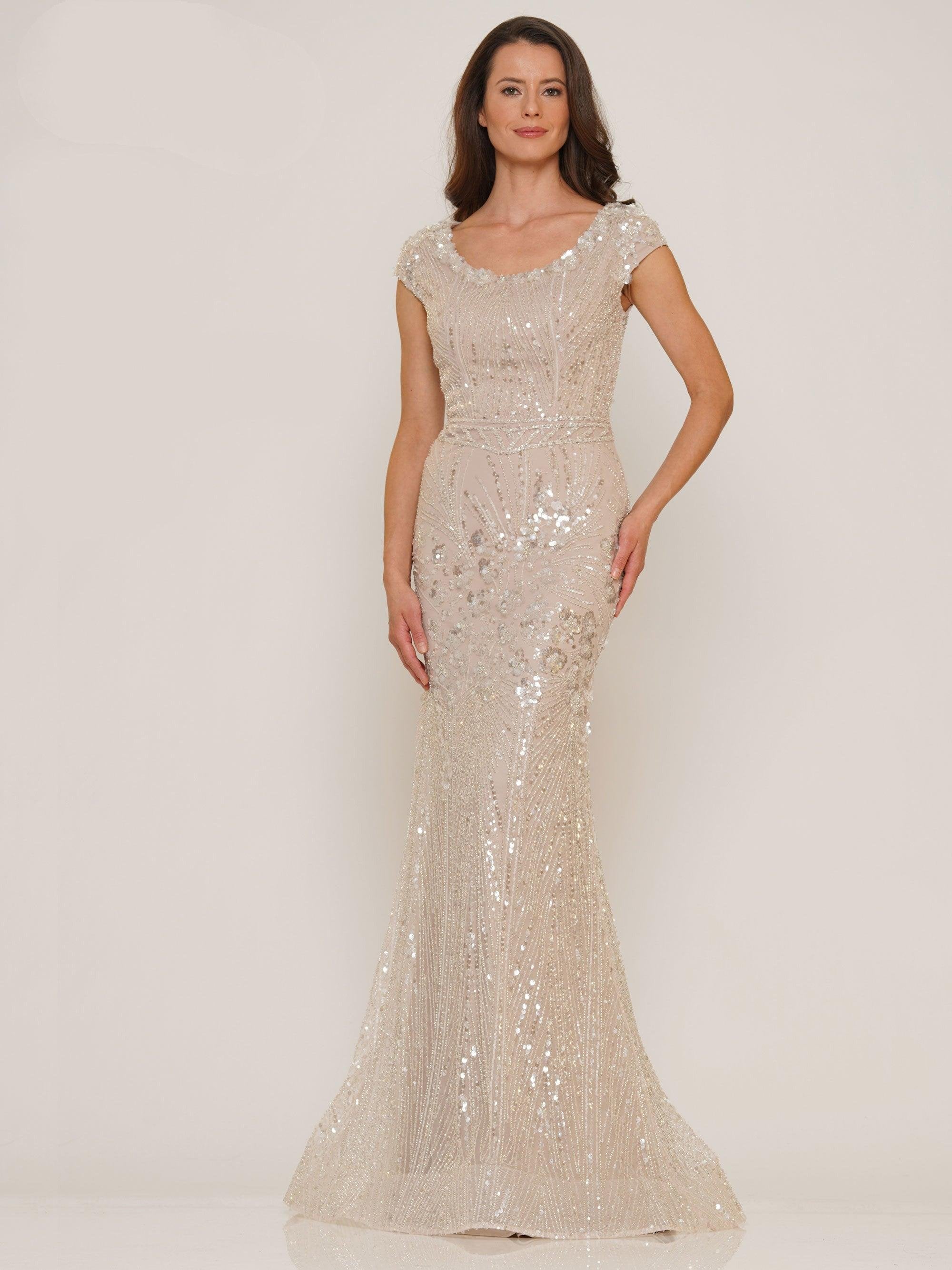 Rina di Montella Mother of the Bride Long Gown 2753 - The Dress Outlet