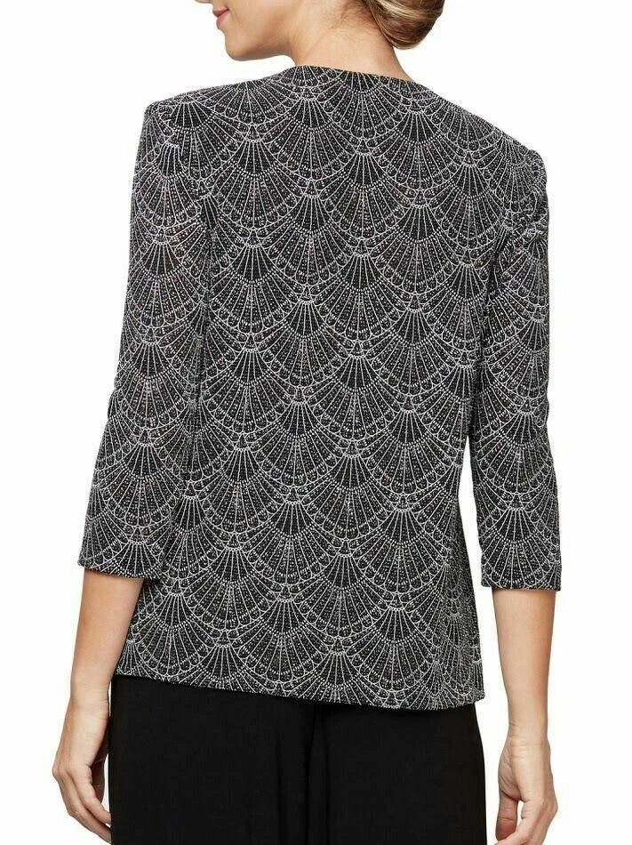 Alex Evenings AE83211542 Formal printed Twinset