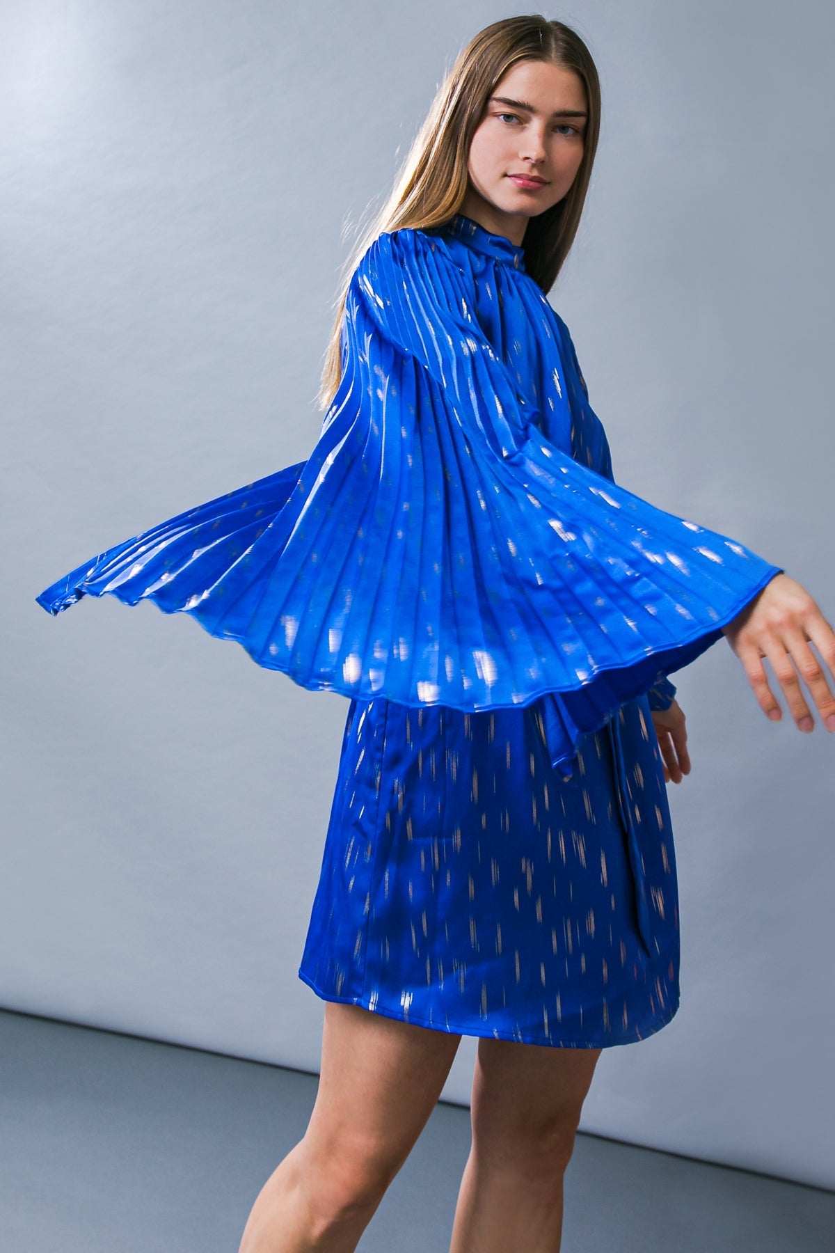 Cocktail Dresses Short Pleated Formal Cocktail Dress Flying Tomato ID20603 Royal