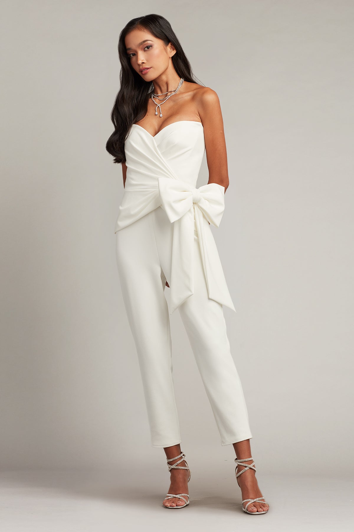 Jumpsuit Long Formal Jumpsuit Ivory