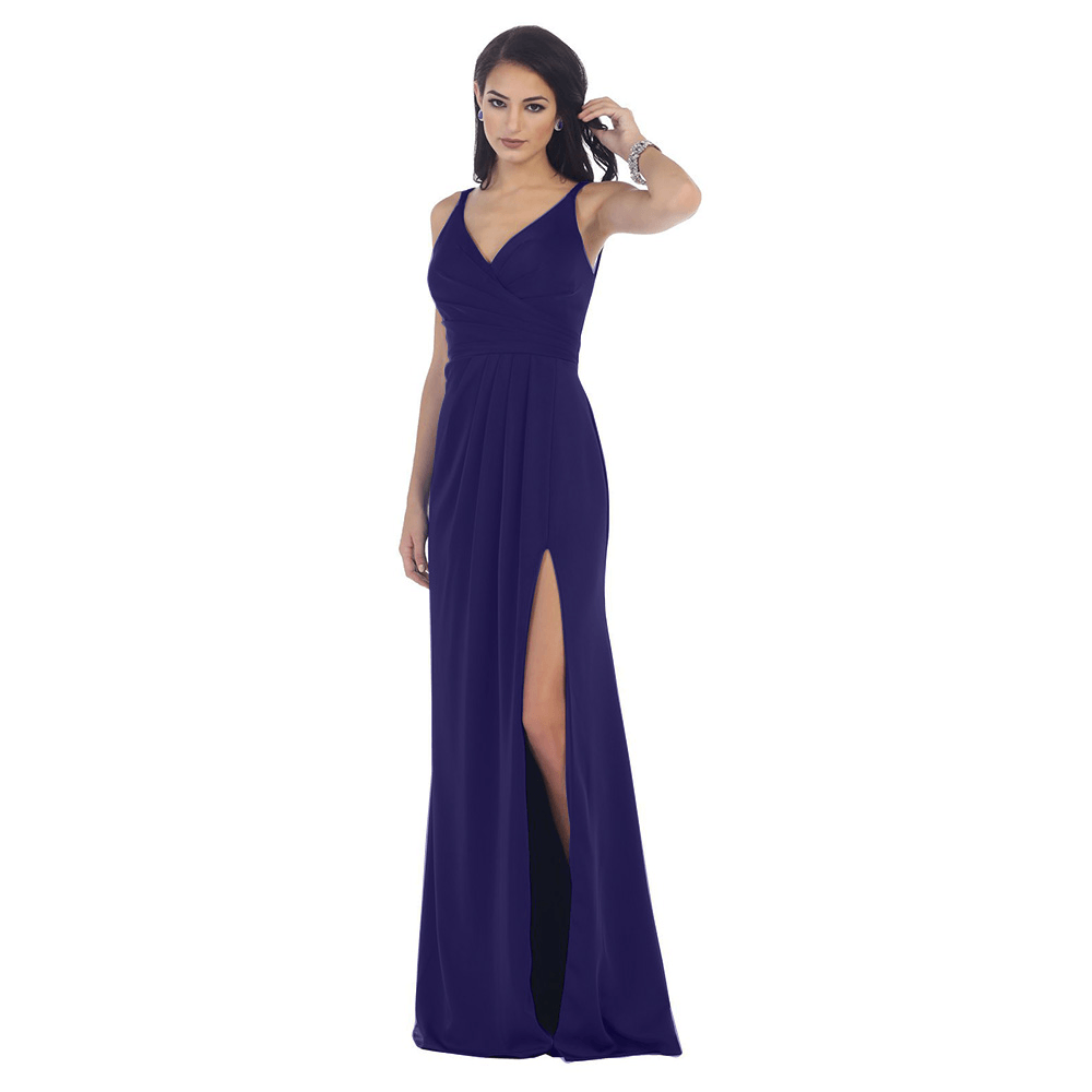 Sexy Long Formal Dress Prom Evening Gown - The Dress Outlet May Queen