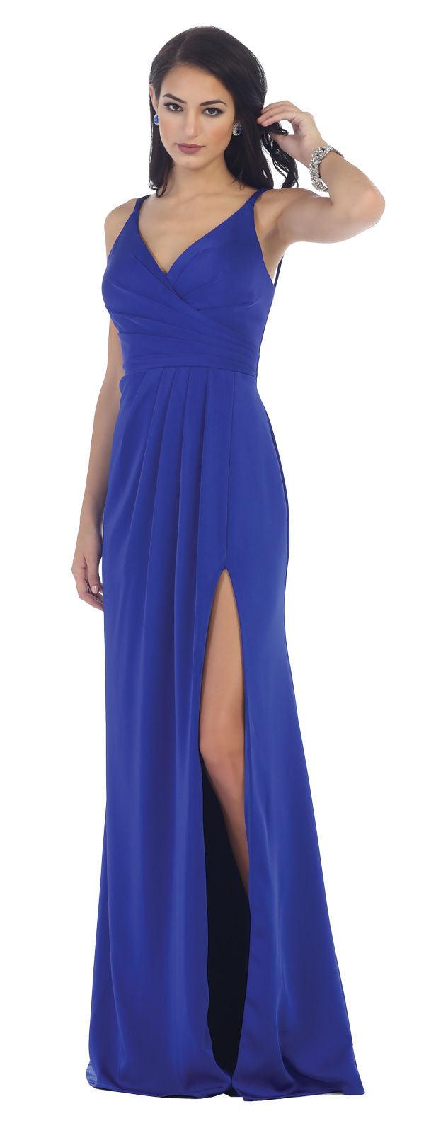 Sexy Long Formal Dress Prom Evening Gown - The Dress Outlet May Queen