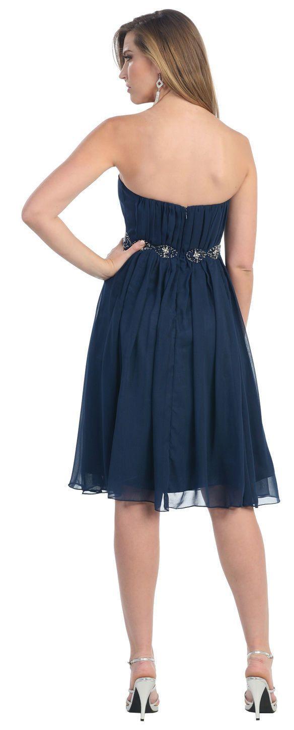 Short Cocktail Dress Bridesmaids - The Dress Outlet May Queen