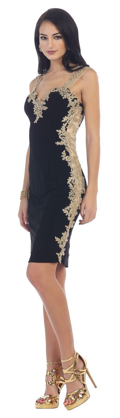 Short Cocktail Prom Dress Evening Party - The Dress Outlet May Queen