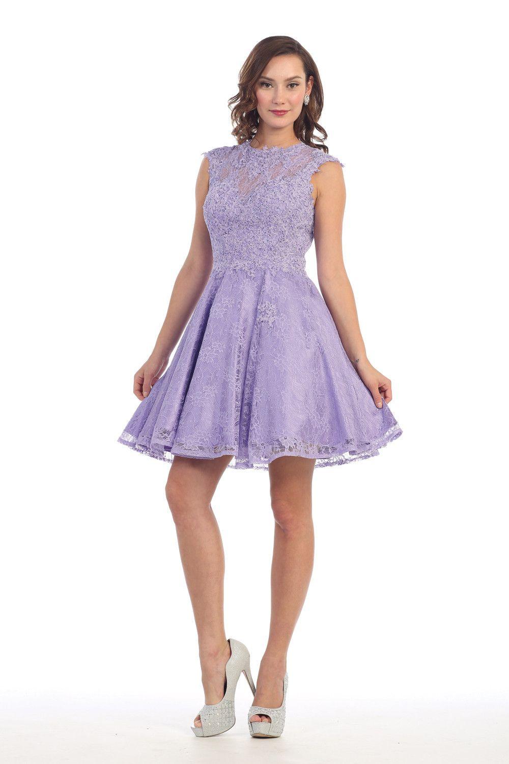 Short Homecoming Prom Cocktail Dress - The Dress Outlet May Queen
