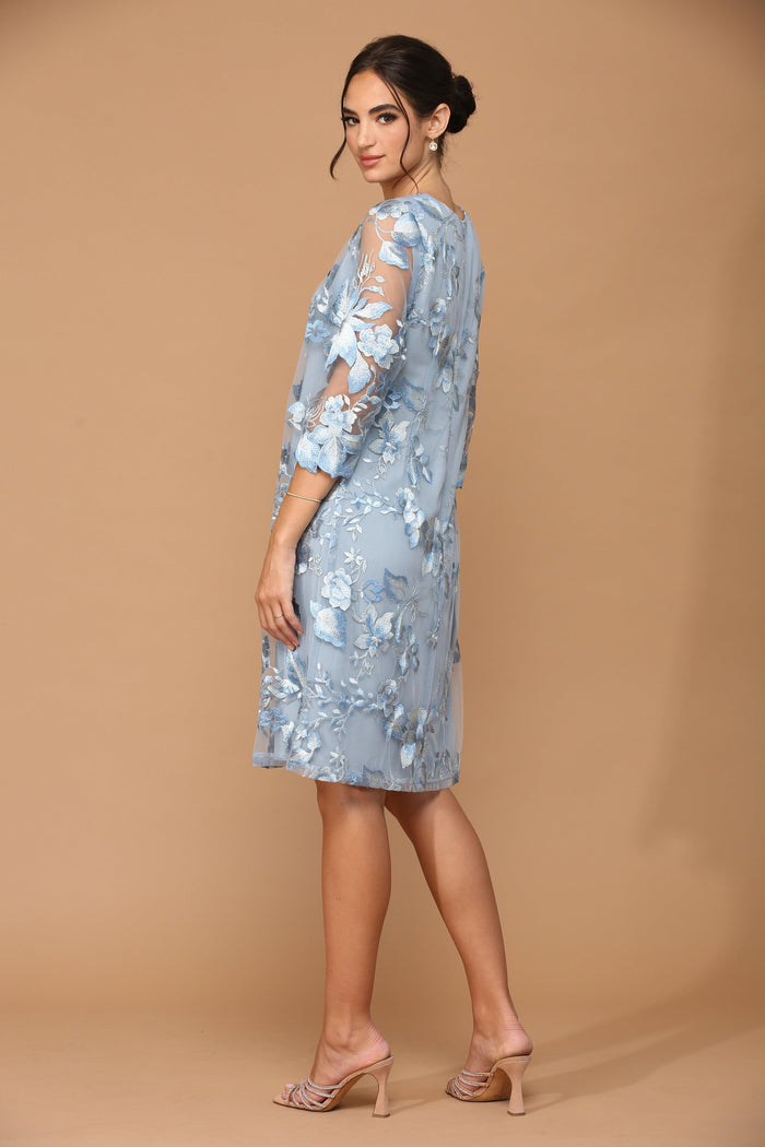 Short Mother of the Bride Chiffon Dress