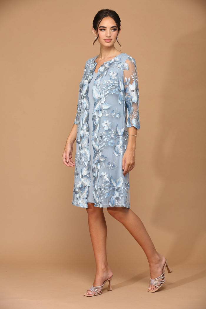 Short Mother of the Bride Chiffon Dress