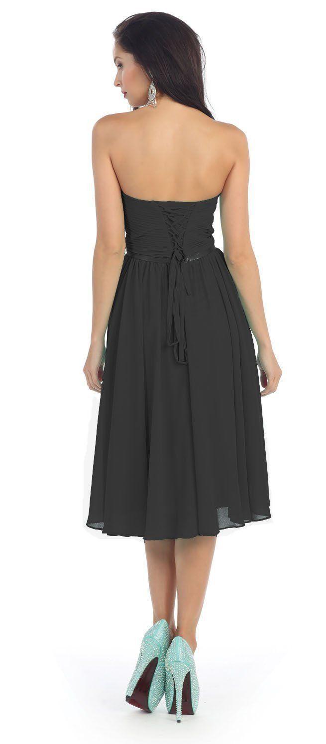 Short Prom Dress Plus Size Formal Cocktail - The Dress Outlet May Queen