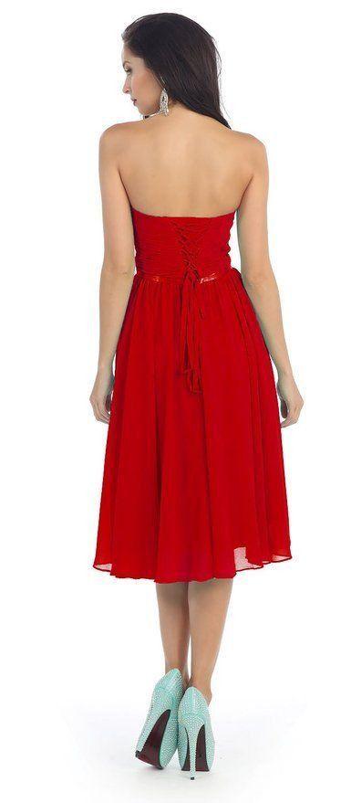 Short Prom Dress Plus Size Formal Cocktail - The Dress Outlet May Queen