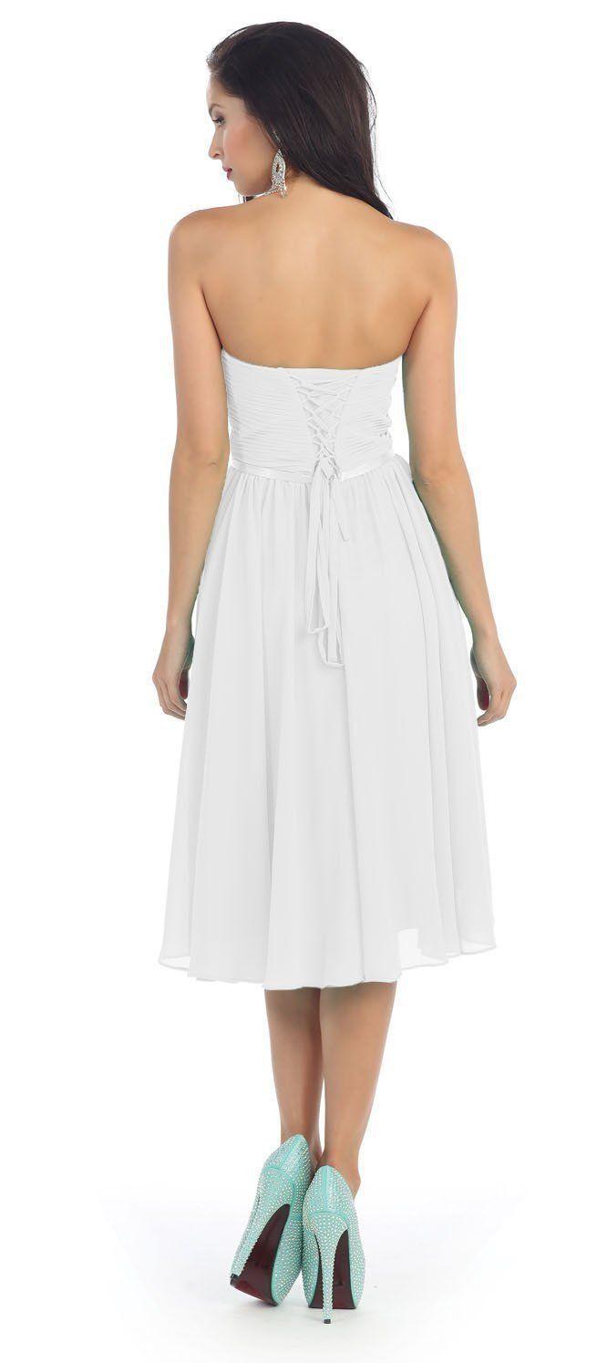 Short Prom Dress Plus Size Formal Cocktail - The Dress Outlet May Queen