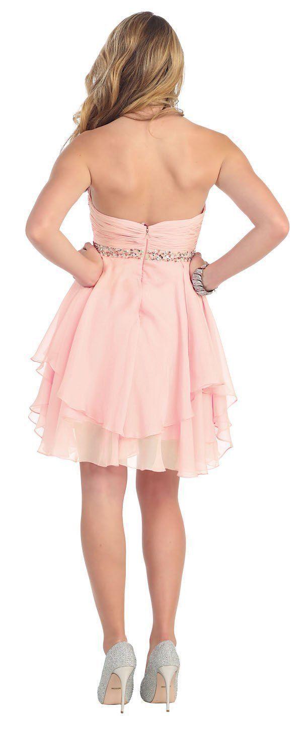 Short Prom Plus Size Homecoming Cocktail Dress - The Dress Outlet May Queen