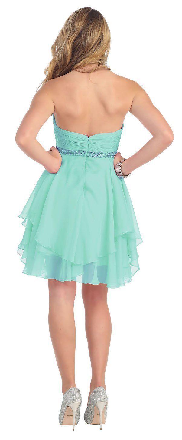 Short Prom Plus Size Homecoming Cocktail Dress - The Dress Outlet May Queen