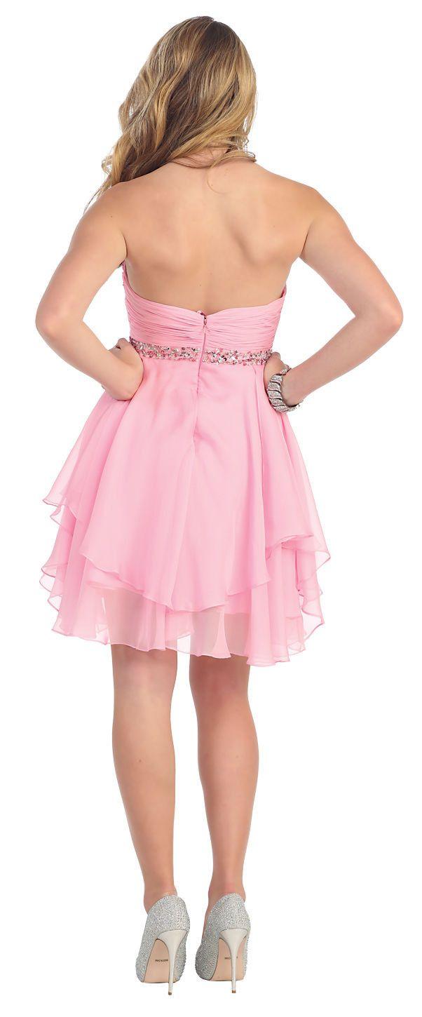 Short Prom Plus Size Homecoming Cocktail Dress - The Dress Outlet May Queen