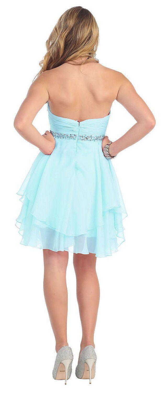 Short Prom Plus Size Homecoming Cocktail Dress - The Dress Outlet May Queen