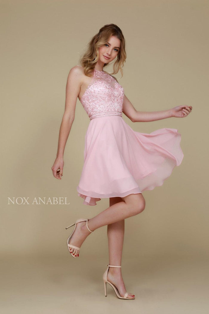 Short Sexy Prom Homecoming Dress - The Dress Outlet Nox Anabel