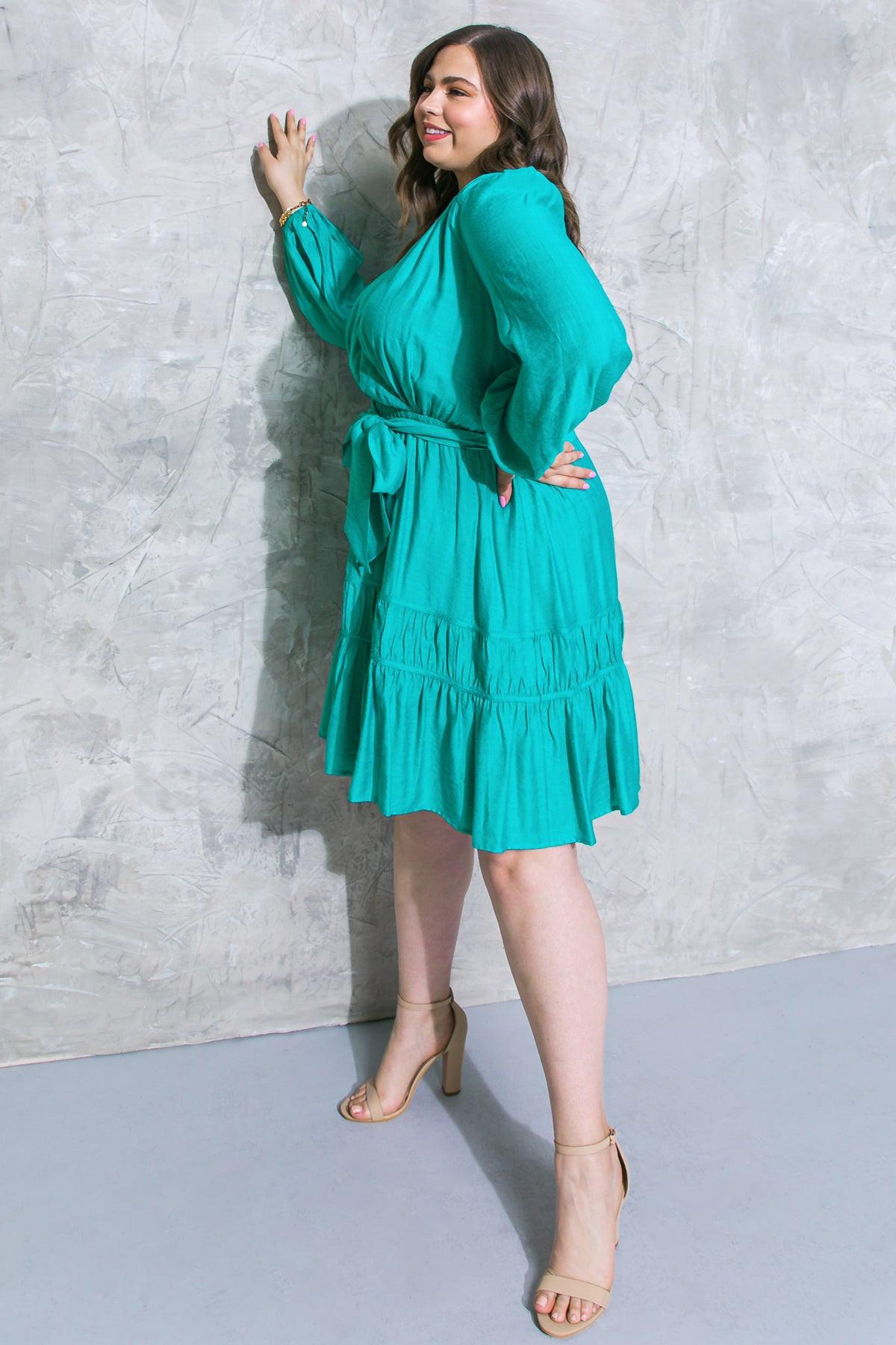 V-Neck Mini/Short Chiffon Cocktail Fit & Flare Flying Tomato ID19316
