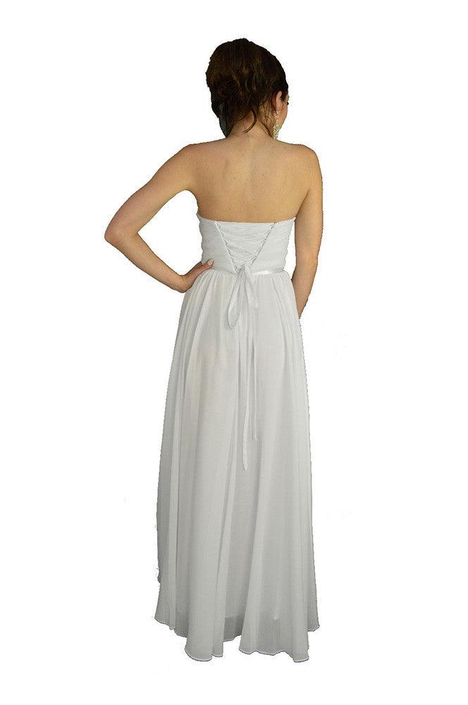Simple Wedding Plus Size Long Gown - The Dress Outlet May Queen