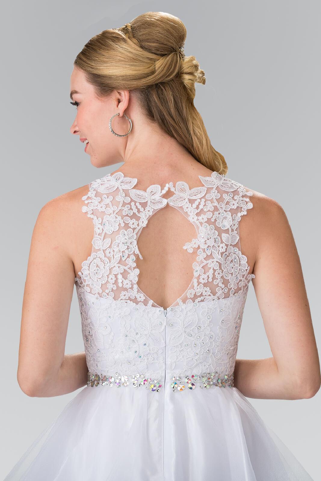 Sleeveless Prom Short Dress Homecoming - The Dress Outlet Elizabeth K