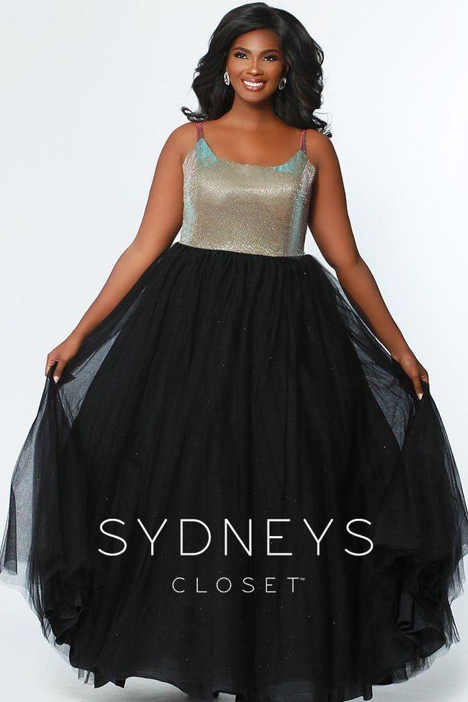 Plus size black ball gown on sale skirt