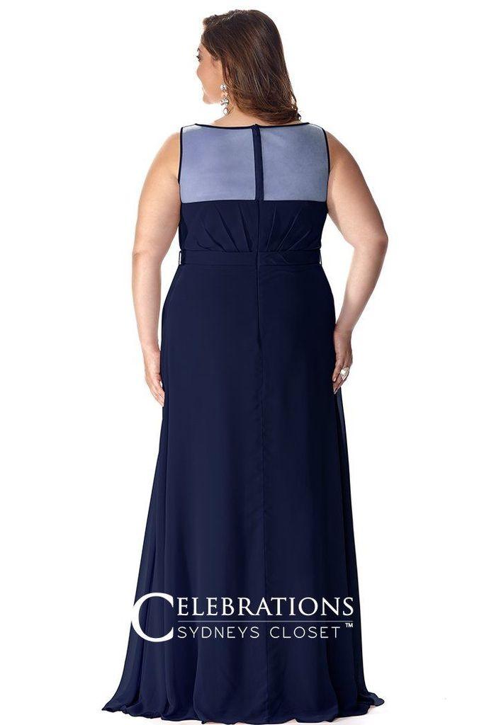 Sydneys Closet Long Plus Size Prom Dress - The Dress Outlet Sydneys Closet