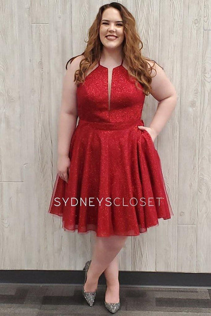 Sydneys Closet Prom Short Dress - The Dress Outlet