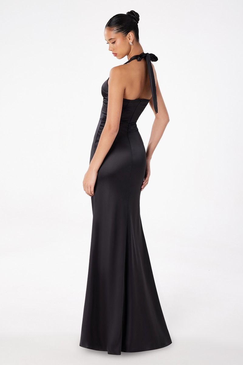 Formal Dresses Long Fitted Formal Evening Gown Black