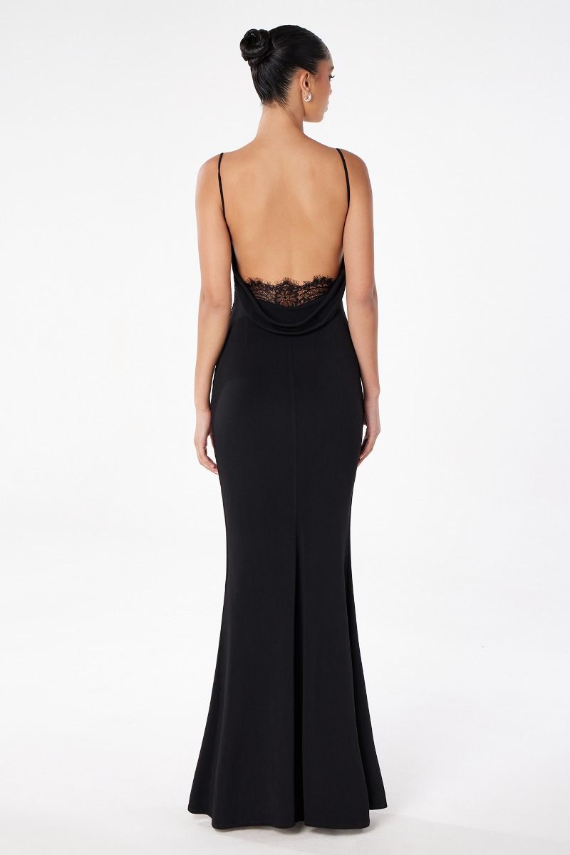 Prom Dresses Prom Long Fitted Evening Formal Dress Black