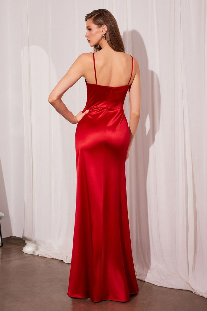 Prom Dresses Prom Long Formal Fitted Evening Dress Red
