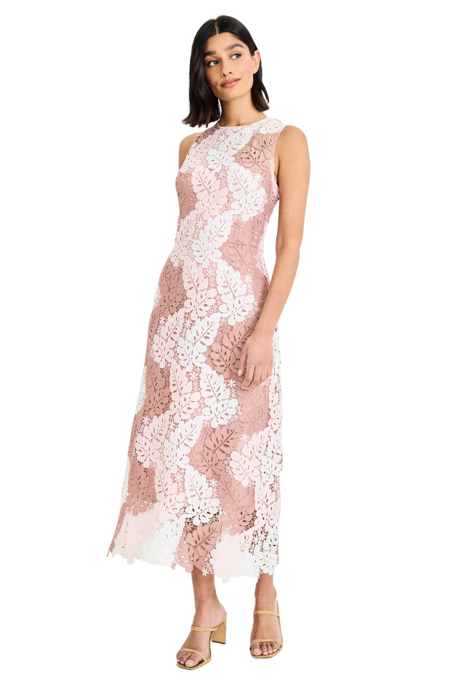 Sleeveless Lace Midi Dress Maggy London G6363M