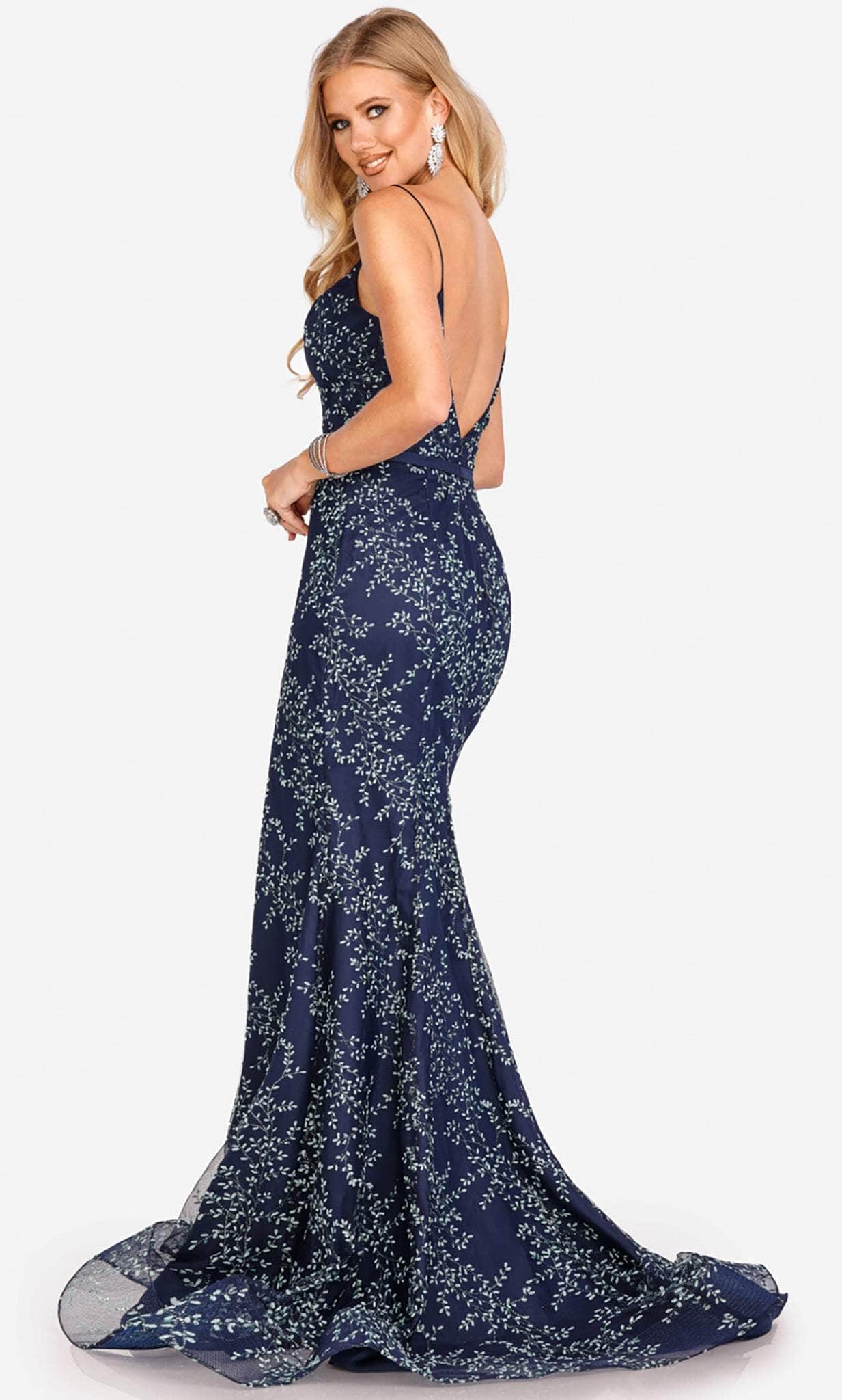 Sweetheart Floor-Length Satin Prom Mermaid Terani Couture 231P0038