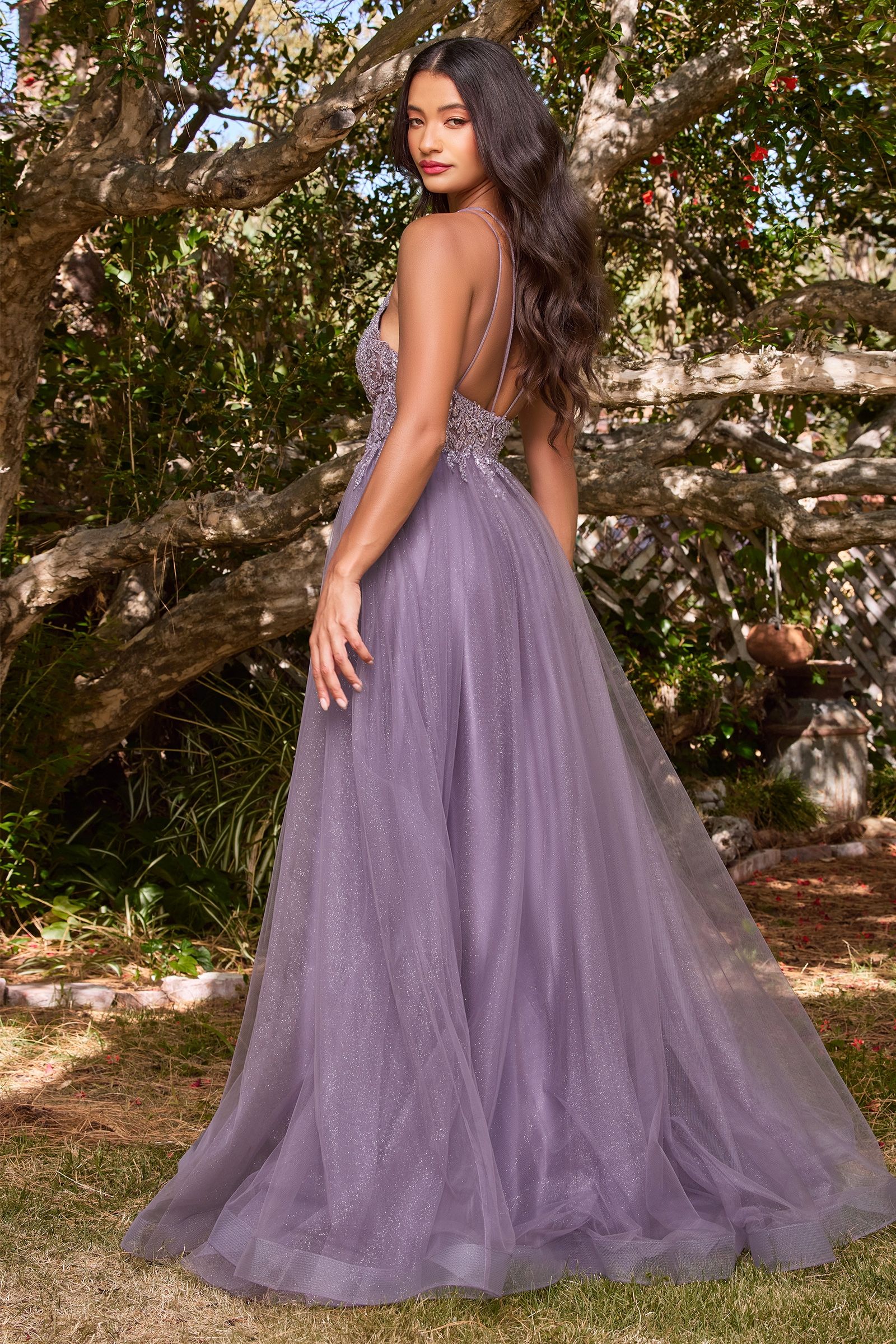 Prom Dresses Long Formal Ball Gown Prom Dress English Violet