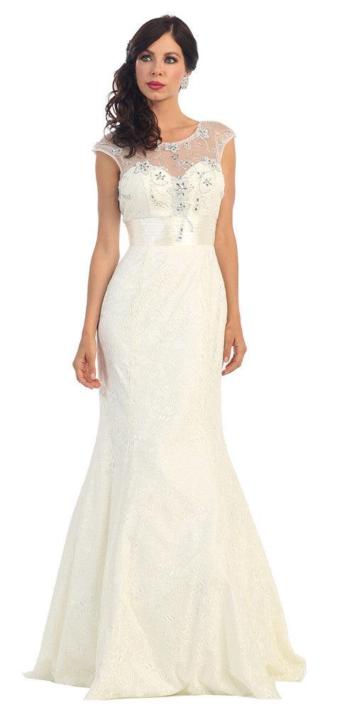 Wedding Long Dress Plus Size - The Dress Outlet