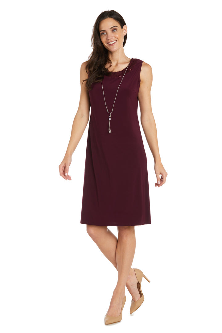 R&M Richards 1160 Short Mother of the Bride Sequin Jacket Dress