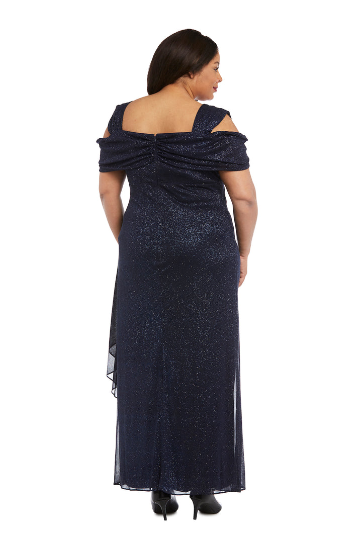Plus Size Dresses Long Plus Size Formal Evening Dress Navy