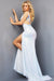 Prom Dresses Long Sleeveless Formal Prom Dress Off White