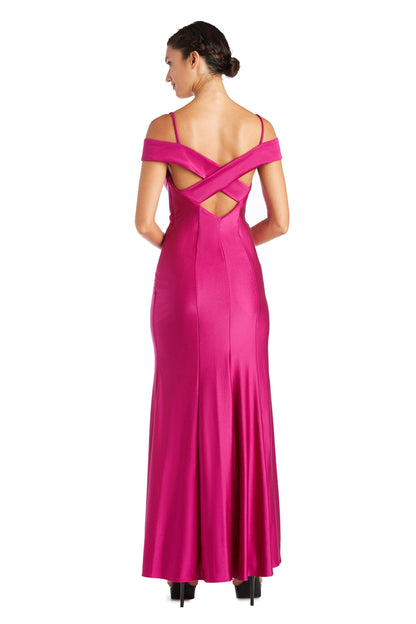 Morgan & Co 21942P Prom Long Formal Petite Dress