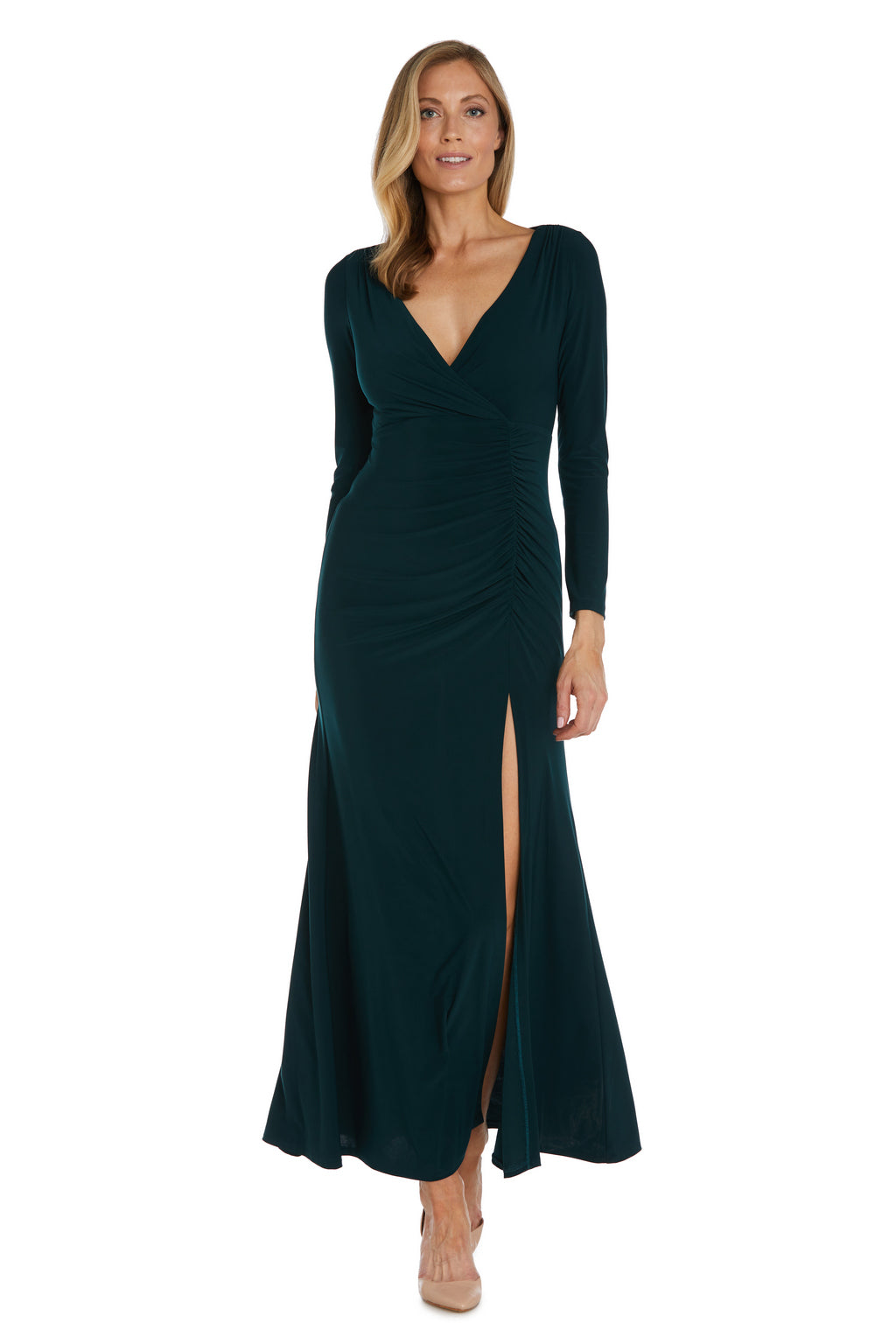 Hunter Nightway 22213 Long Sleeve Evening Formal Dress